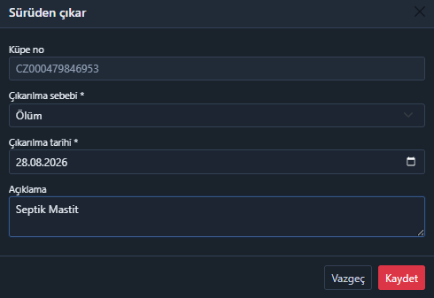 Sürüden çıkarma