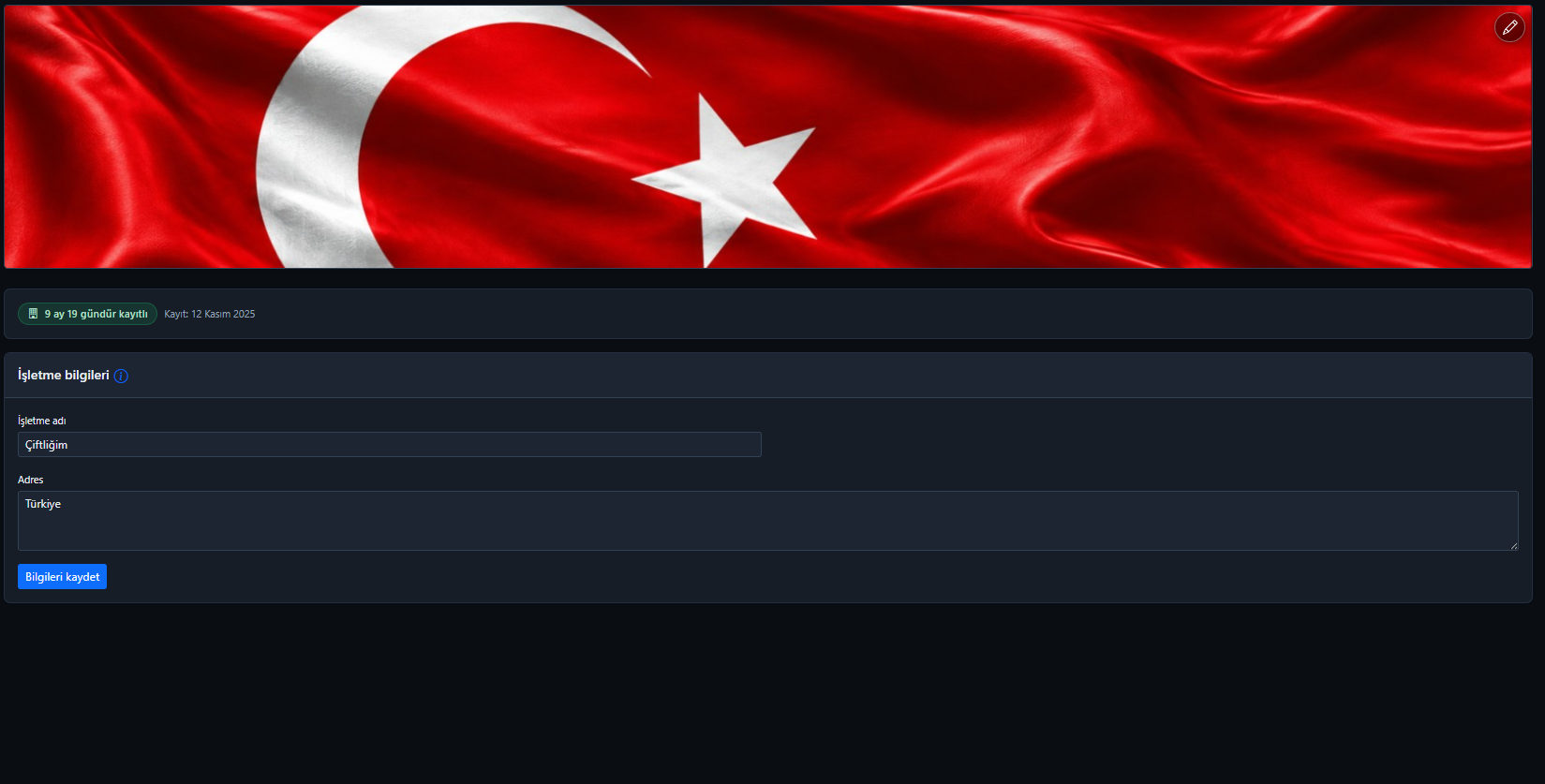 İşletme kapak görseli